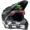 Crosshjälm Moto-9s Flex Fasthouse Smoke Bomb Matt Glans Svart/hiviz Gul/vit/grön BELL XL – miniatyr 3