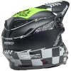 Crosshjälm Moto-9s Flex Fasthouse Smoke Bomb Matt Glans Svart/hiviz Gul/vit/grön BELL XL – miniatyr 7