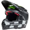 Crosshjälm Moto-9s Flex Fasthouse Smoke Bomb Matt Glans Svart/hiviz Gul/vit/grön BELL XL – miniatyr 1
