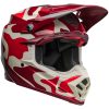 Crosshjälm Moto-9s Flex Ferrandis Méchant Glans Röd/silver BELL L – miniatyr 9