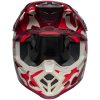 Crosshjälm Moto-9s Flex Ferrandis Méchant Glans Röd/silver BELL L – miniatyr 8