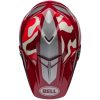 Crosshjälm Moto-9s Flex Ferrandis Méchant Glans Röd/silver BELL L – miniatyr 3