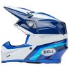 Crosshjälm Moto-9s Flex Glans Blå/svart BELL L – miniatyr 4