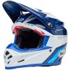 Crosshjälm Moto-9s Flex Glans Blå/svart BELL L – miniatyr 1