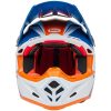 Crosshjälm Moto-9s Flex Glans Orange/blå/vit BELL L – miniatyr 2