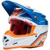 Crosshjälm Moto-9s Flex Glans Orange/blå/vit BELL L – miniatyr 1
