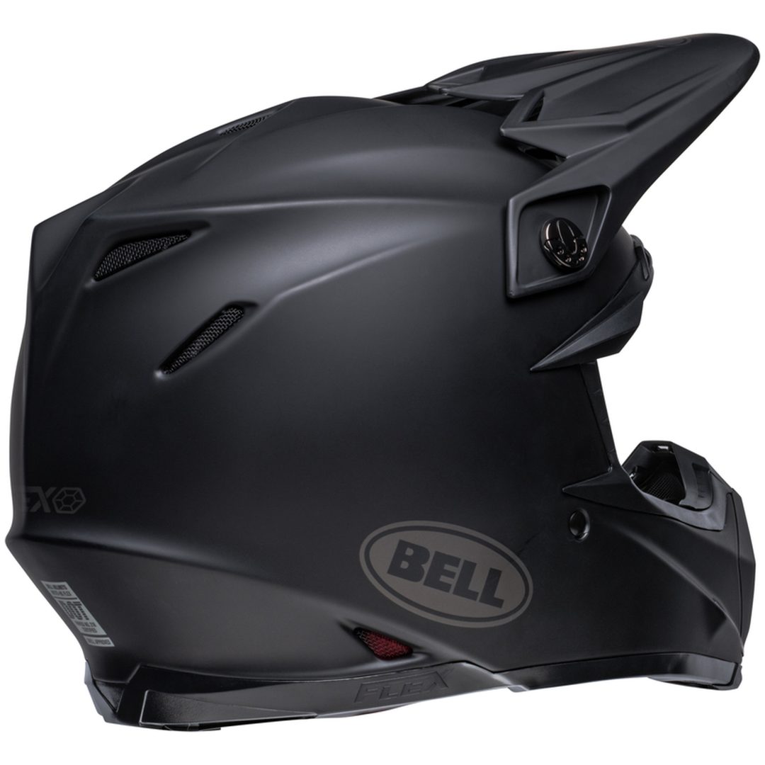 Crosshjälm Moto-9s Flex Mattsvart BELL XS – bild 3