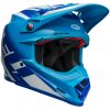Crosshjälm Moto-9s Flex Rail Glans Blå/vit BELL s – miniatyr 10