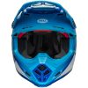 Crosshjälm Moto-9s Flex Rail Glans Blå/vit BELL s – miniatyr 9