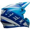 Crosshjälm Moto-9s Flex Rail Glans Blå/vit BELL s – miniatyr 5