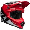 Crosshjälm Moto-9s Flex Rail Glans Röd/vit BELL XL – miniatyr 10