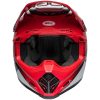 Crosshjälm Moto-9s Flex Rail Glans Röd/vit BELL XL – miniatyr 9