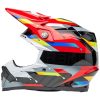 Crosshjälm Moto-9s Flex Renen Nova Glans Svart/röd BELL XL – miniatyr 4