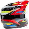 Crosshjälm Moto-9s Flex Renen Nova Glans Svart/röd BELL XL – miniatyr 7