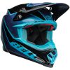Crosshjälm Moto-9s Flex Sprite Glans Svart/blå BELL XL – miniatyr 9