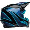 Crosshjälm Moto-9s Flex Sprite Glans Svart/blå BELL XL – miniatyr 4