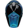 Crosshjälm Moto-9s Flex Sprite Glans Svart/blå BELL XL – miniatyr 2