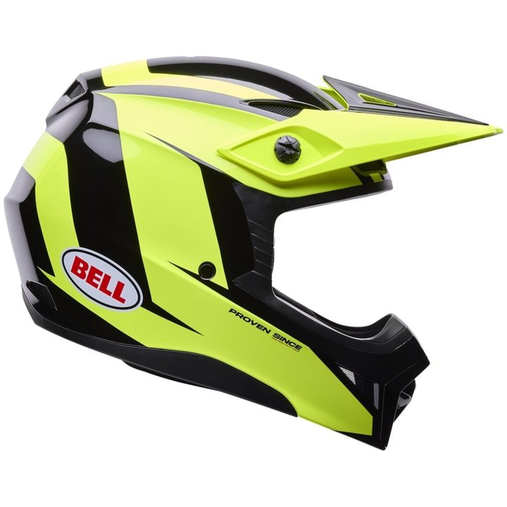Crosshjälm MX-10 Mips Talon Gul/Svart BELL Small – bild 2
