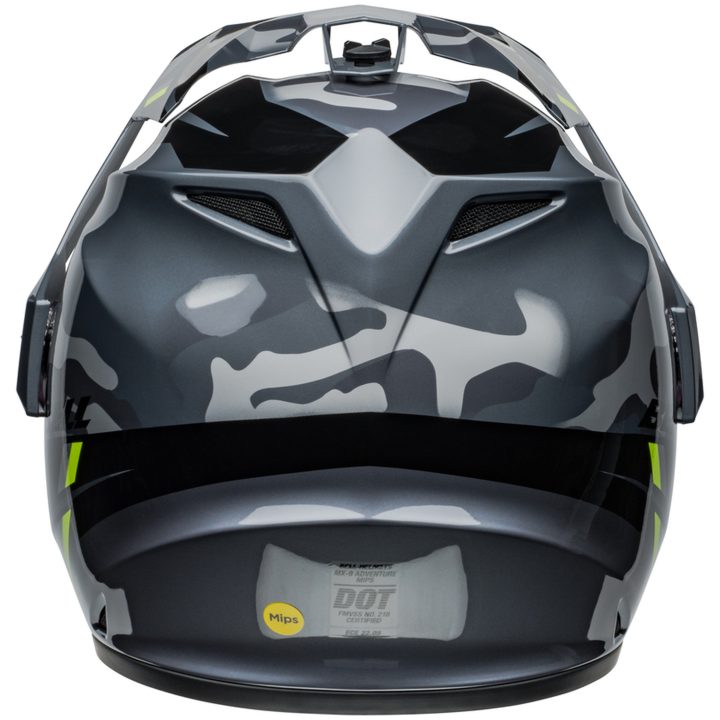 Crosshjälm Mx-9 Adventure Mips Glans Metallisk Grå Camo Grå BELL 2XL – bild 6