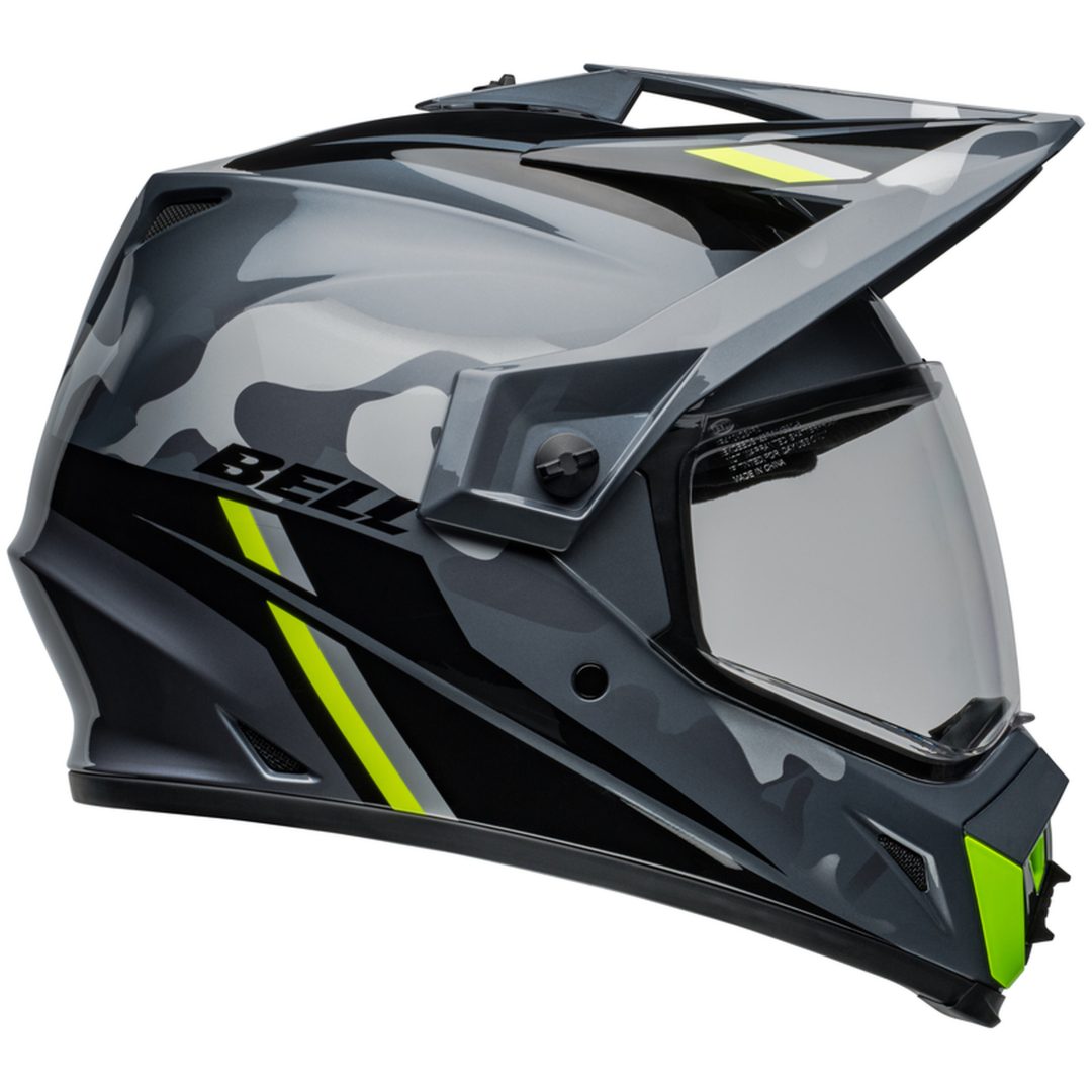 Crosshjälm Mx-9 Adventure Mips Glans Metallisk Grå Camo Grå BELL 2XL – bild 8