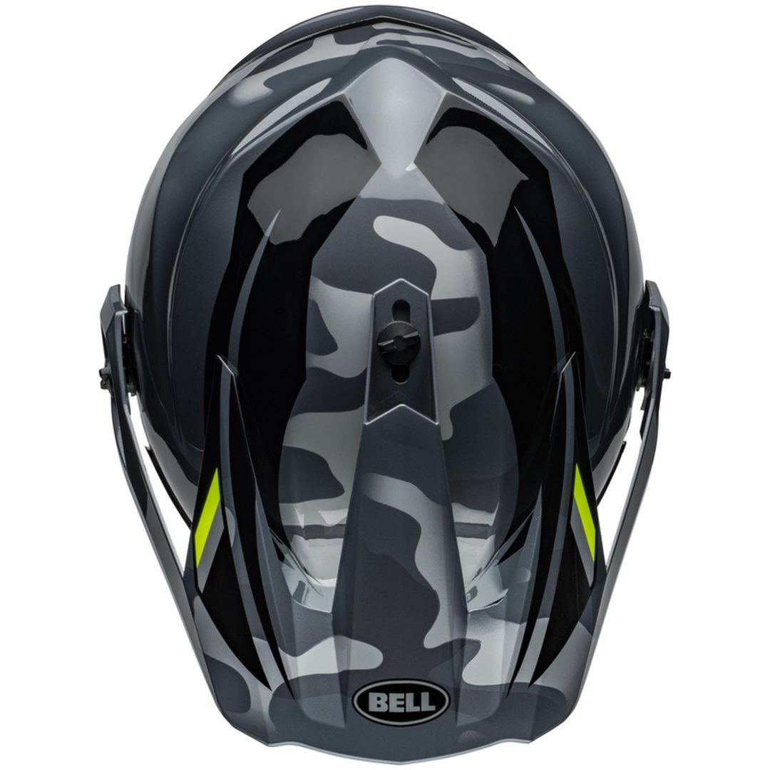 Crosshjälm Mx-9 Adventure Mips Glans Metallisk Grå Camo Grå BELL 2XL – bild 10
