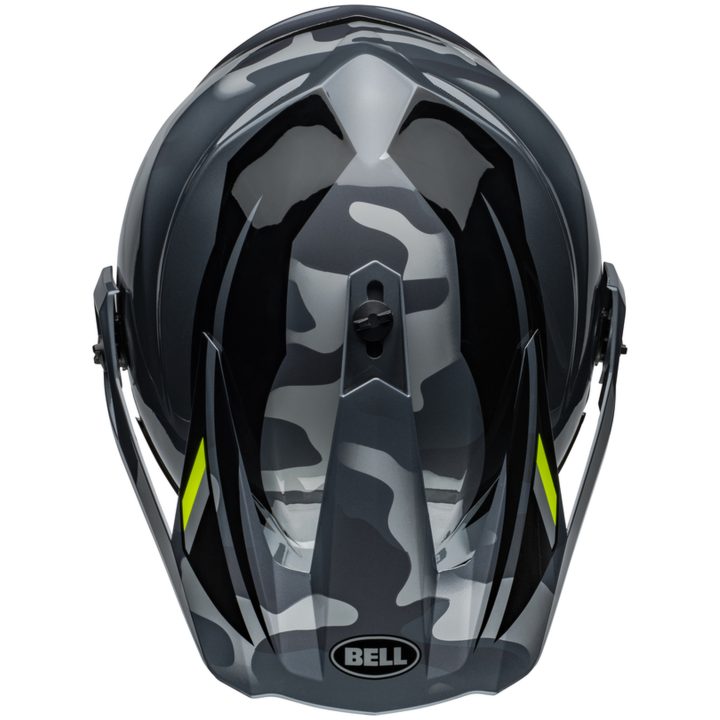 Crosshjälm Mx-9 Adventure Mips Glans Metallisk Grå Camo Grå BELL 2XL – bild 10