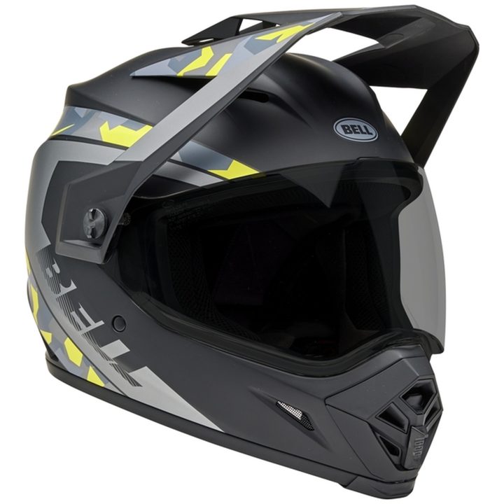 Crosshjälm Mx-9 Adventure Mips Mesa Matt Svart/gul Camo/grå BELL XL – bild 3