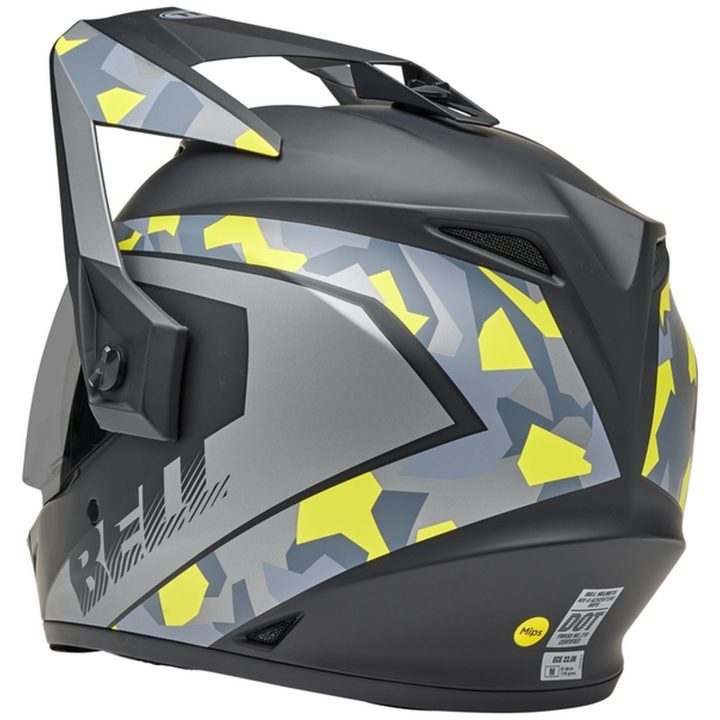 Crosshjälm Mx-9 Adventure Mips Mesa Matt Svart/gul Camo/grå BELL XL – bild 5