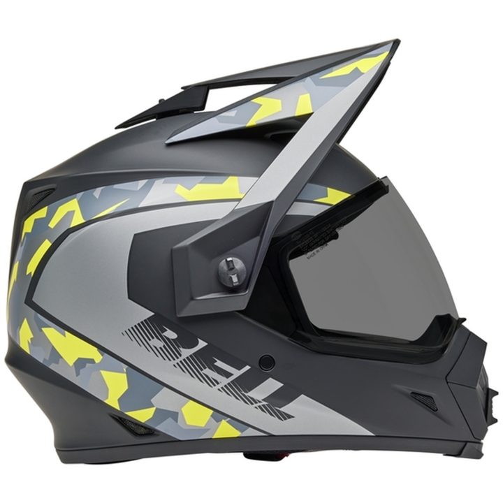 Crosshjälm Mx-9 Adventure Mips Mesa Matt Svart/gul Camo/grå BELL XL – bild 8