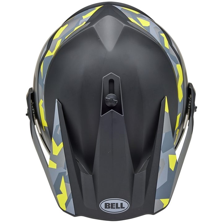 Crosshjälm Mx-9 Adventure Mips Mesa Matt Svart/gul Camo/grå BELL XL – bild 9