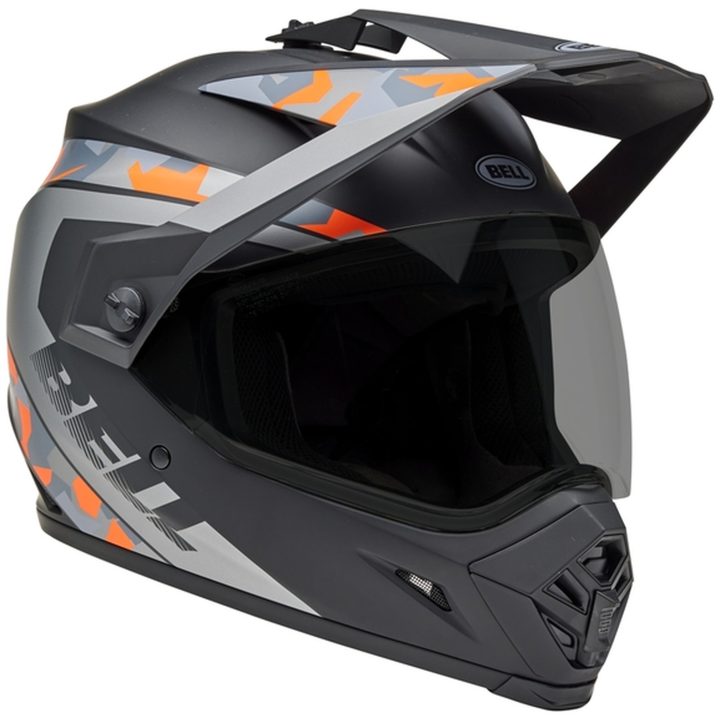 Crosshjälm Mx-9 Adventure Mips Mesa Matt Svart/orange Camo/grå BELL L – bild 3