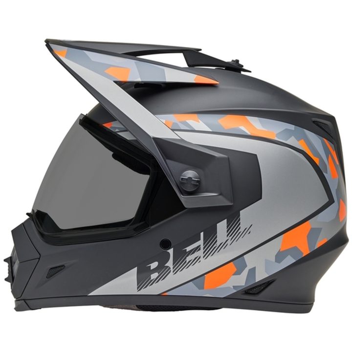 Crosshjälm Mx-9 Adventure Mips Mesa Matt Svart/orange Camo/grå BELL L – bild 4