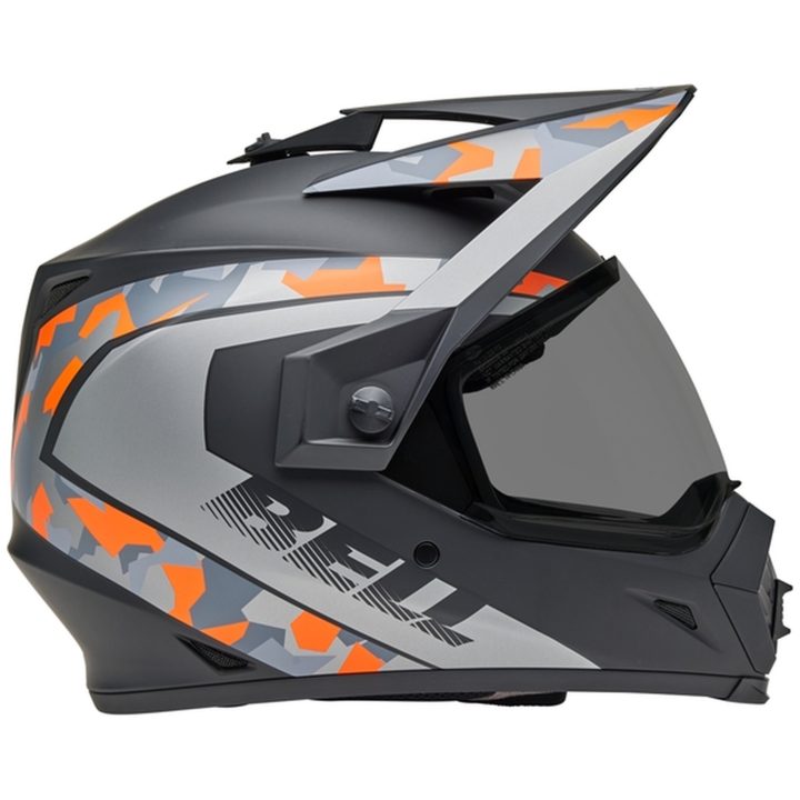Crosshjälm Mx-9 Adventure Mips Mesa Matt Svart/orange Camo/grå BELL L – bild 8