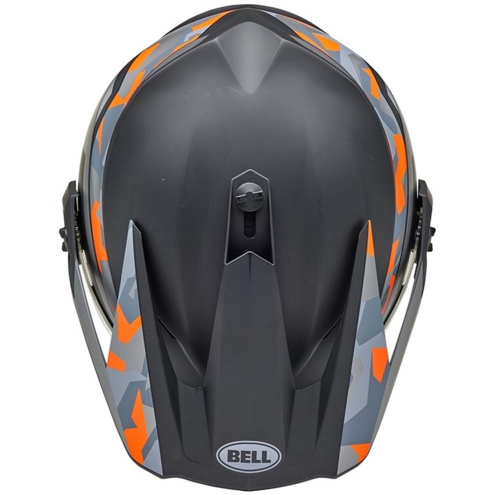 Crosshjälm Mx-9 Adventure Mips Mesa Matt Svart/orange Camo/grå BELL L – bild 9