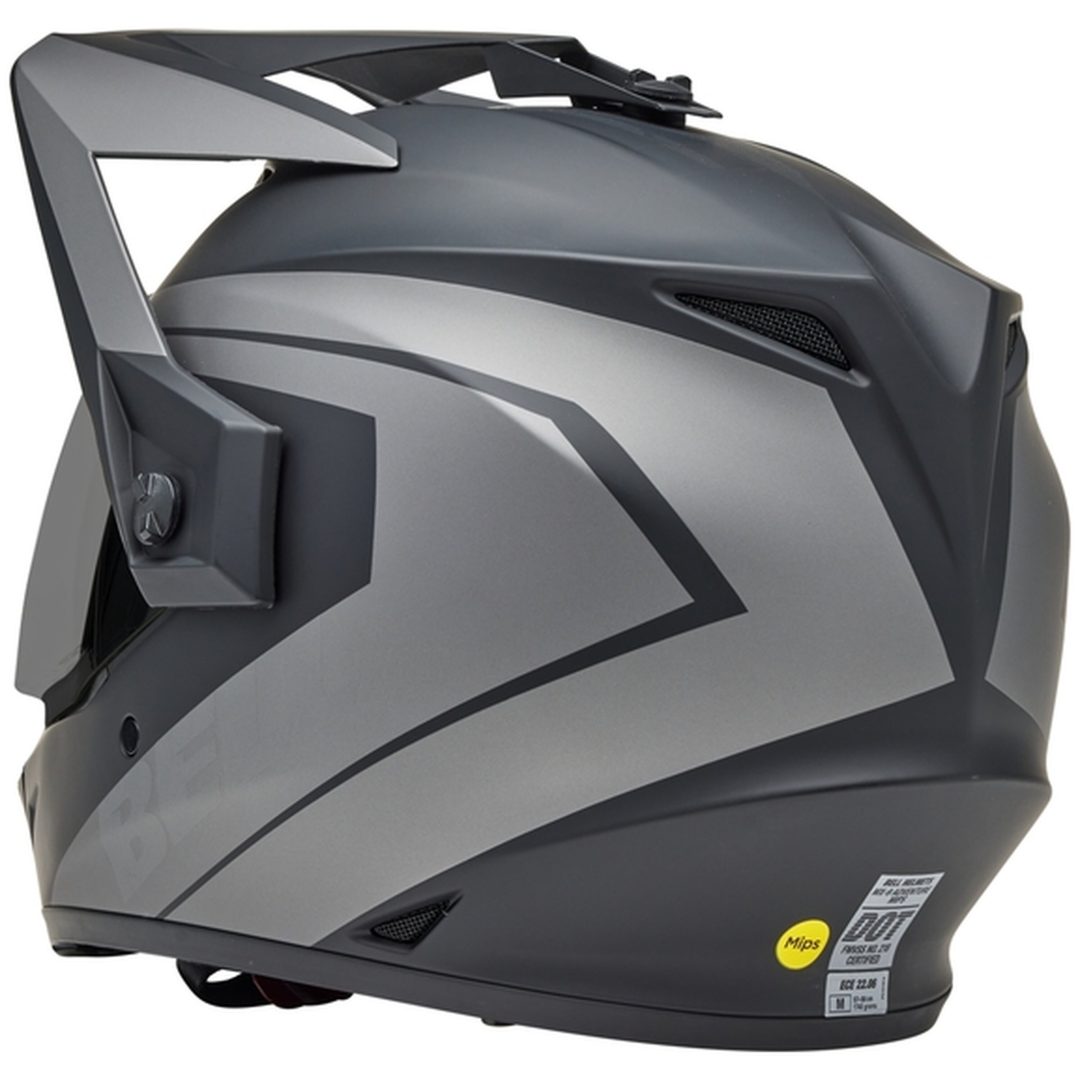 Crosshjälm MX-9 Adventure Mips Svart/Grå Matt BELL Small – bild 5