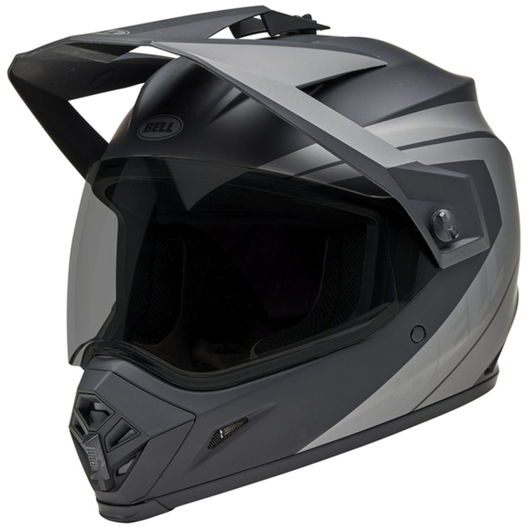Crosshjälm MX-9 Adventure Mips Svart/Grå Matt BELL Small