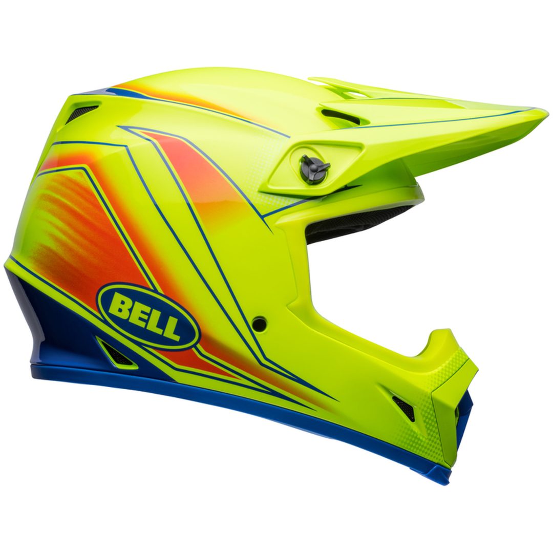 Crosshjälm Mx-9 Mips Glans Neon Gul BELL s – bild 7