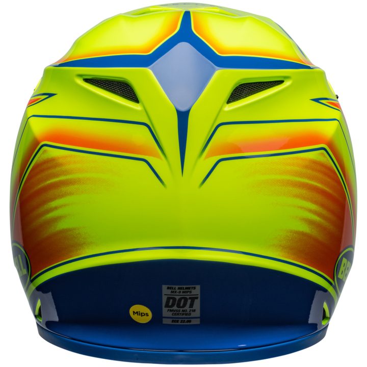 Crosshjälm Mx-9 Mips Glans Neon Gul BELL s – bild 4