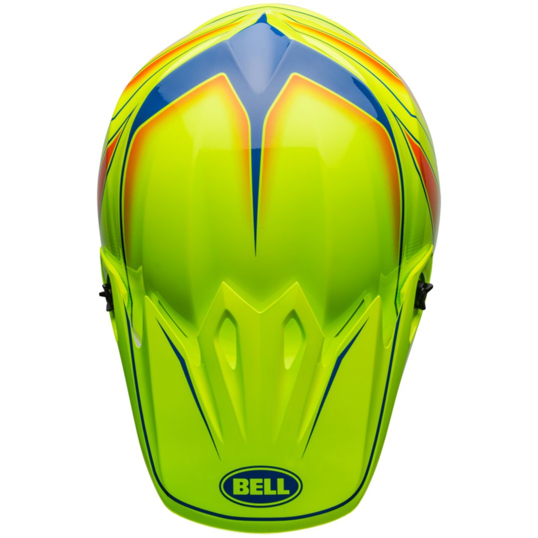 Crosshjälm Mx-9 Mips Glans Neon Gul BELL s – bild 2