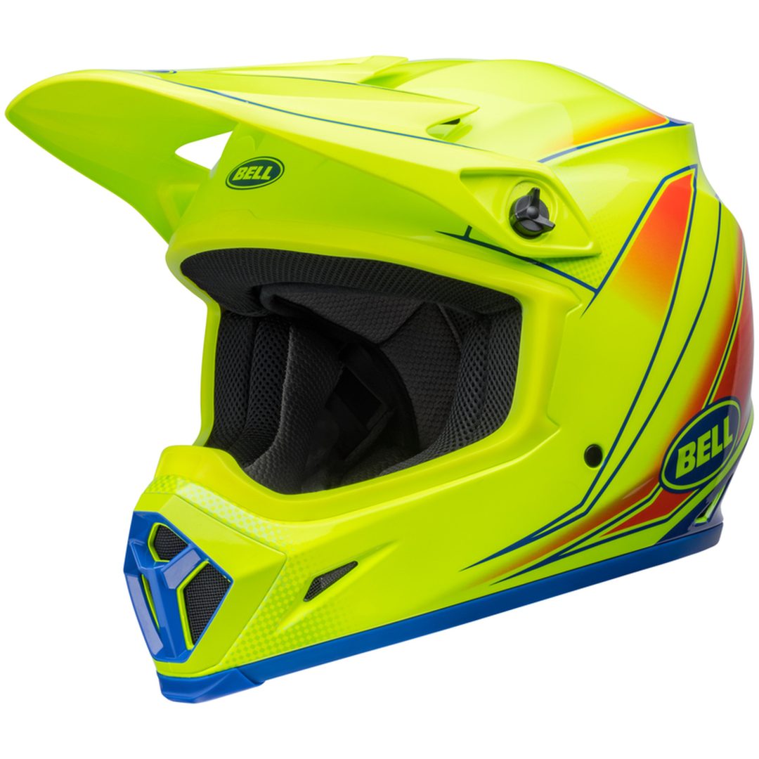 Crosshjälm Mx-9 Mips Glans Neon Gul BELL s