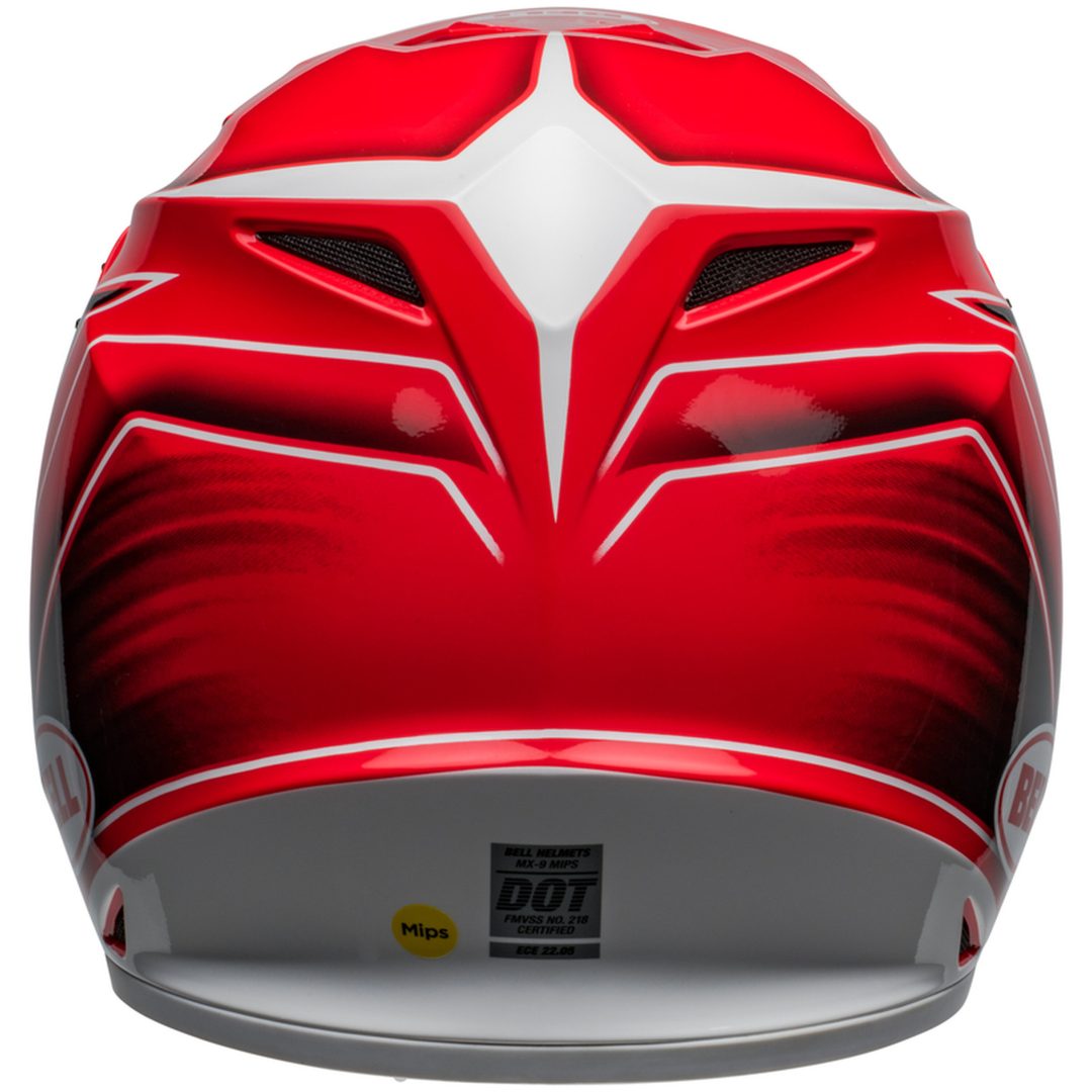 Crosshjälm Mx-9 Mips Glans Röd BELL XL – bild 3