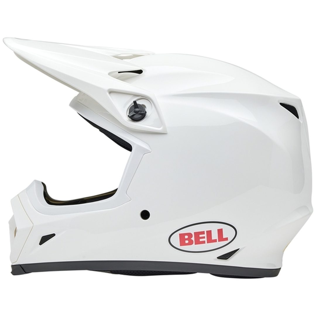 Crosshjälm Mx-9 Mips Glans Solid Vit BELL XL – bild 4