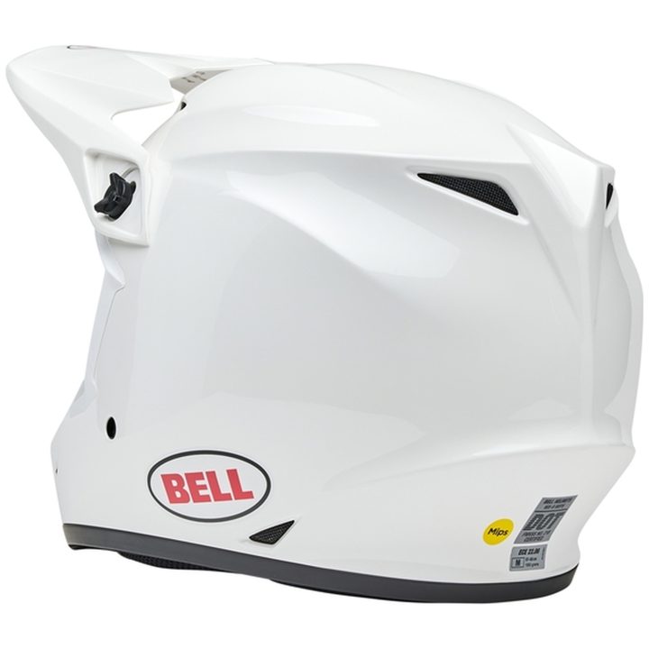 Crosshjälm Mx-9 Mips Glans Solid Vit BELL XL – bild 5