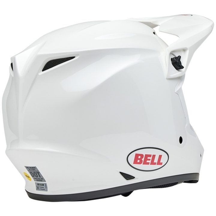 Crosshjälm Mx-9 Mips Glans Solid Vit BELL XL – bild 7