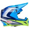 Crosshjälm Mx-9 Mips Jackal Blå/hi-viz Gul/vit BELL L – miniatyr 8