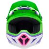 Crosshjälm Mx-9 Mips Jackal Gloss Hi-viz Grön/lila BELL M – miniatyr 3