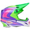 Crosshjälm Mx-9 Mips Jackal Gloss Hi-viz Grön/lila BELL M – miniatyr 8