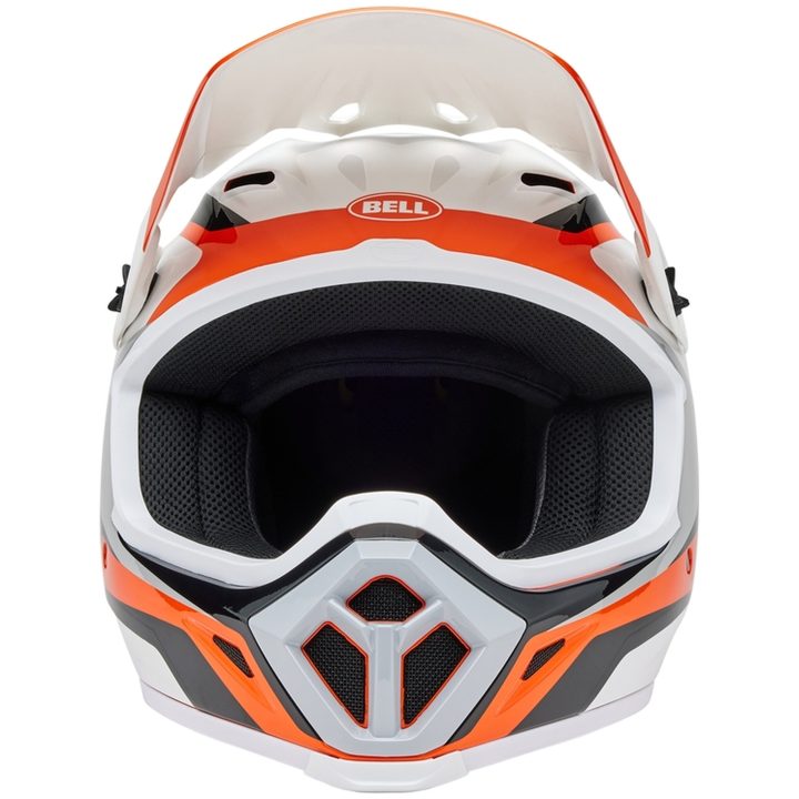 Crosshjälm Mx-9 Mips Rift Glans Orange/vit BELL Medium – bild 5