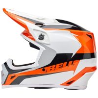 Crosshjälm Mx-9 Mips Rift Glans Orange/vit BELL