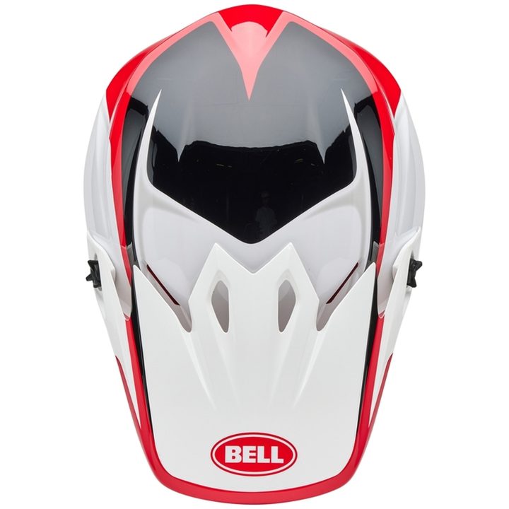 Crosshjälm Mx-9 Mips Rift Glansig Röd/vit BELL XL – bild 9